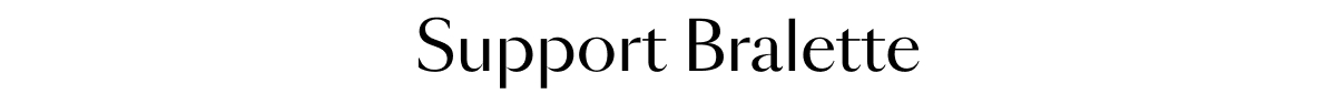 Support Bralette