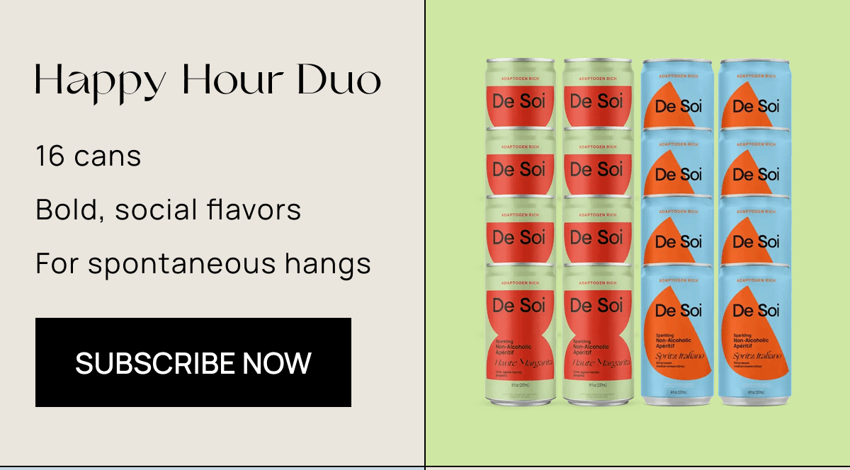 Happy Hour Duo | 16 cans  Bold, social flavors  For spontaneous hangs | Subscribe Now