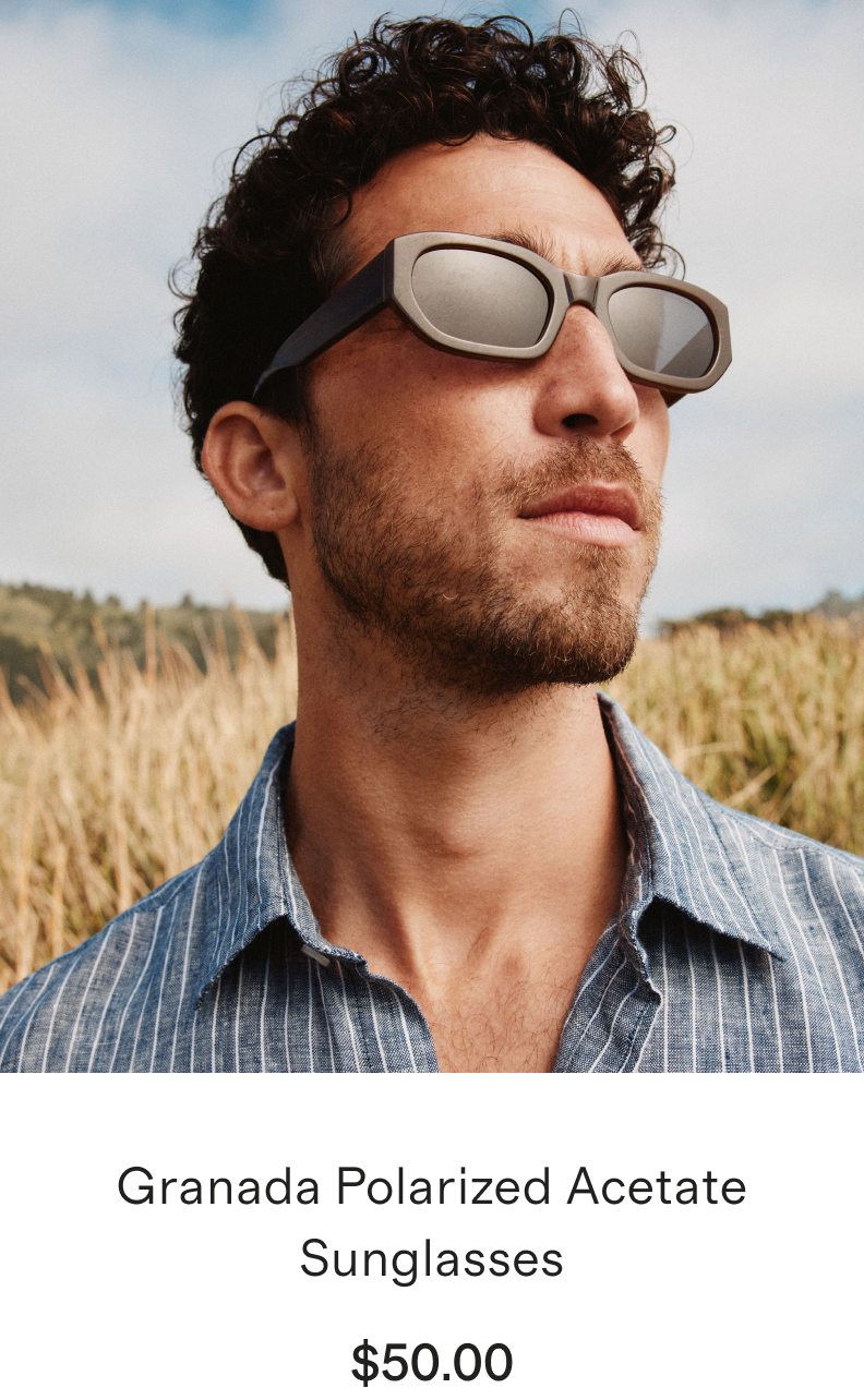 Granada Polarized Acetate Sunglasses