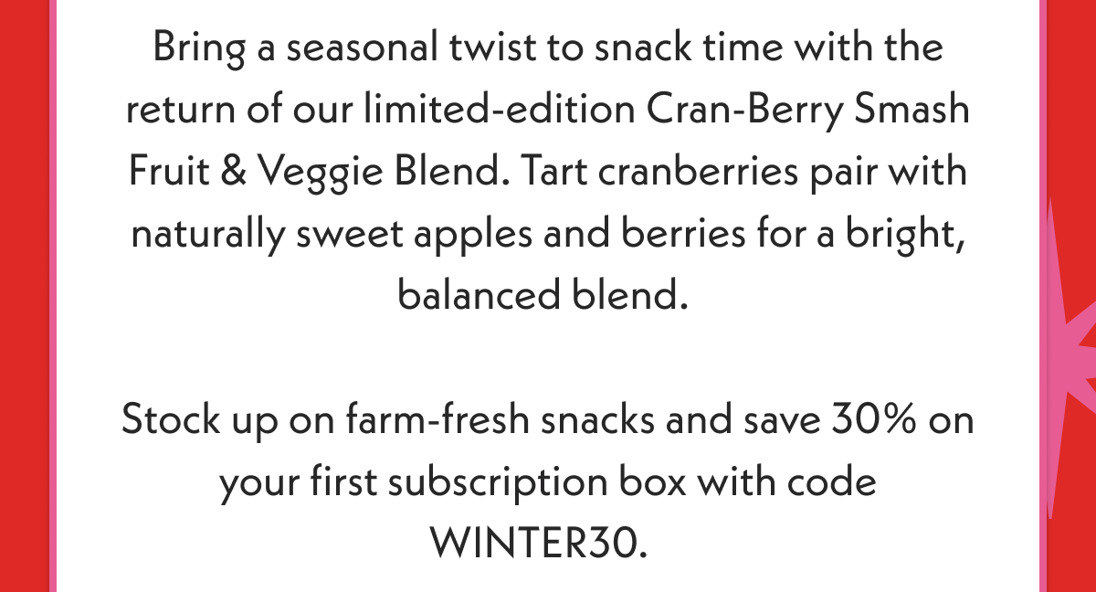 Update my box with this seasonal favorite snack!
