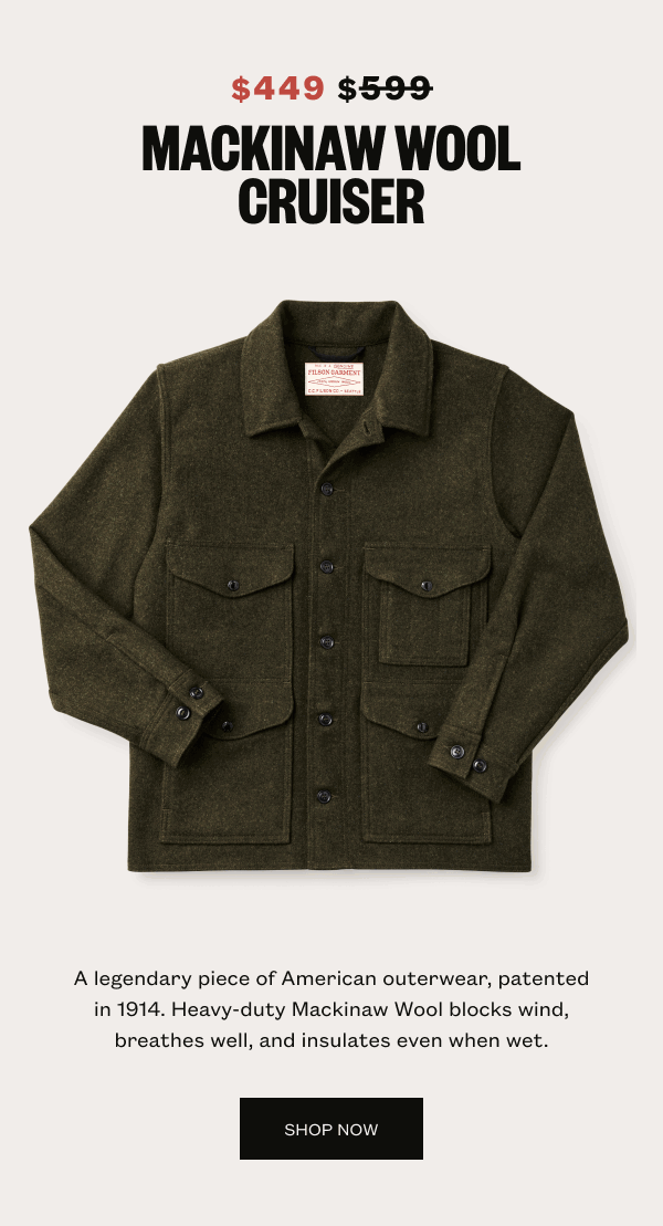 Mackinaw Wool Cruiser