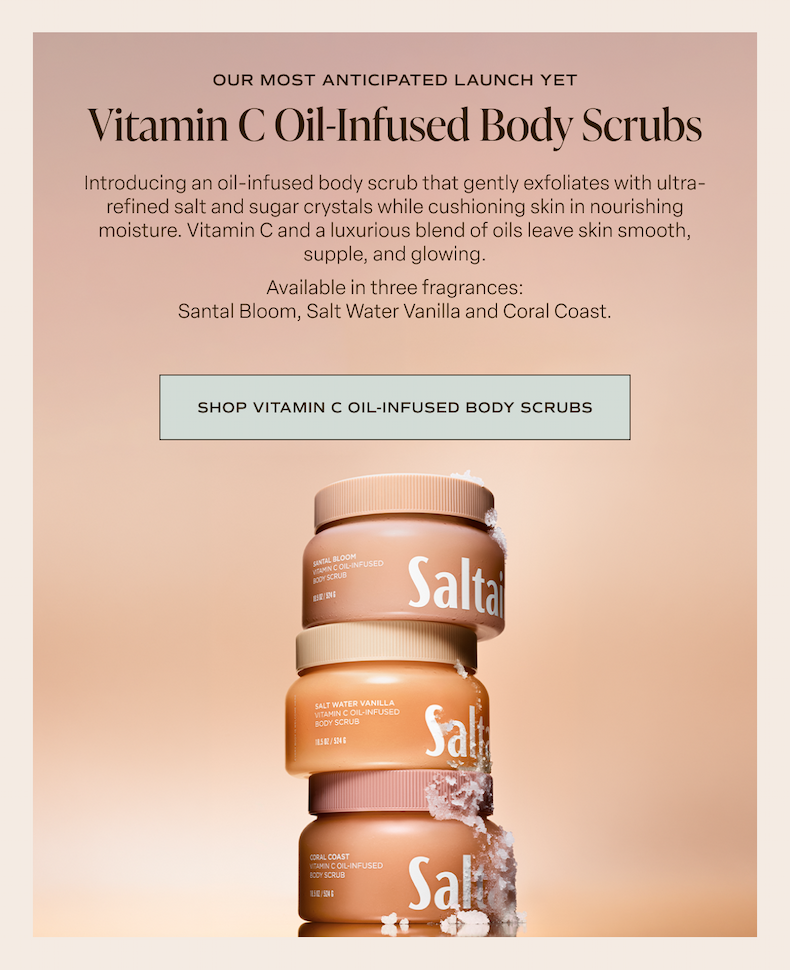 Santal Bloom Vitamin C Oil-Infused BODY SCRUB