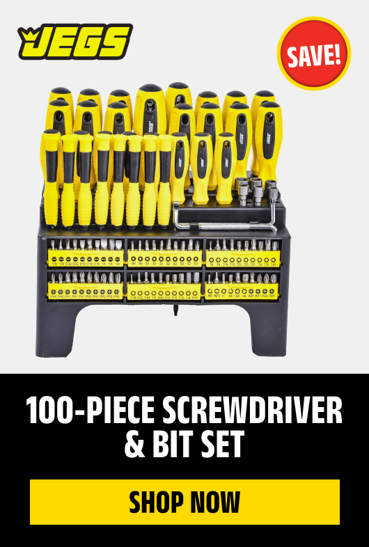 100-Piece Screwdriver & Bit Set
