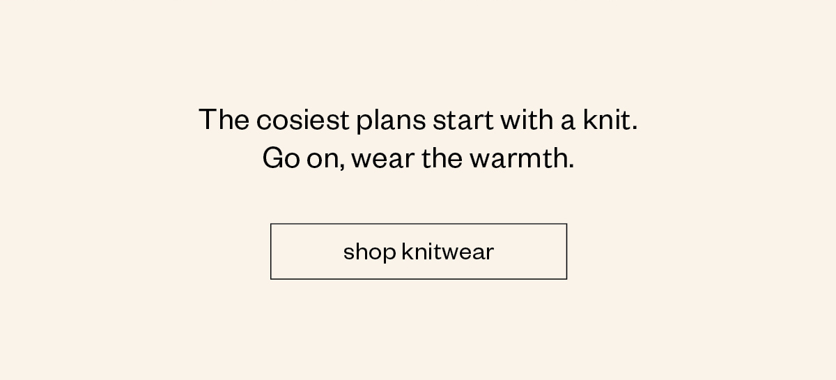 Shop knitwear
