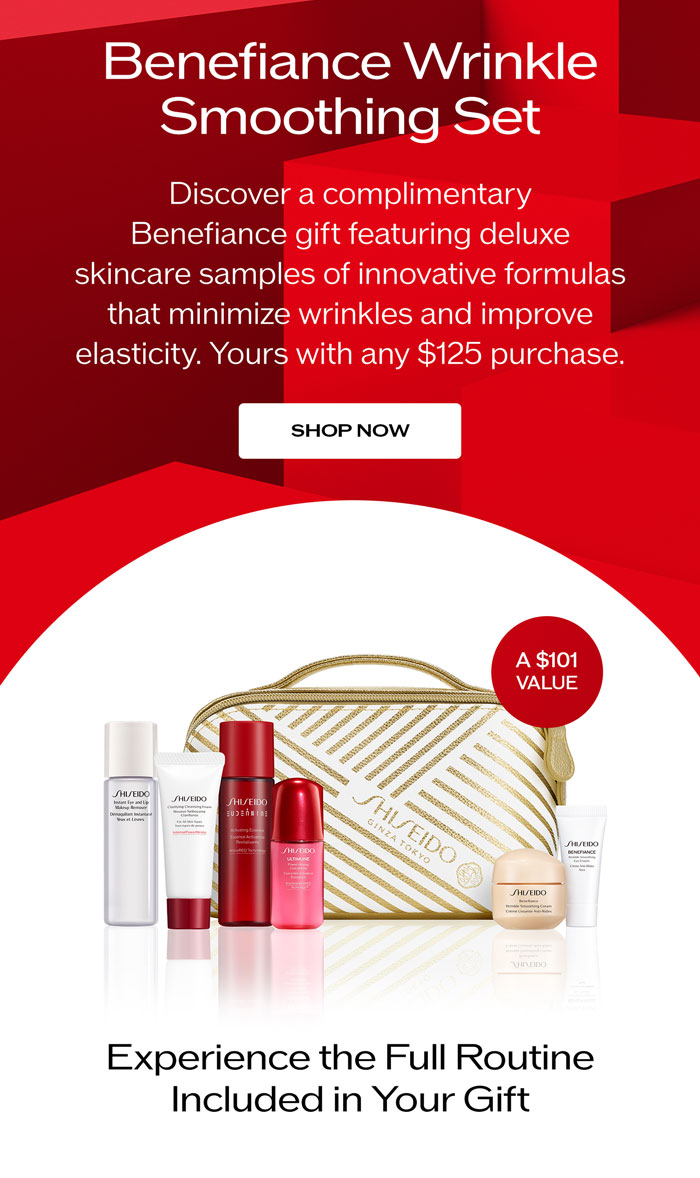 Benefiance Wrinkle Smoothing Set