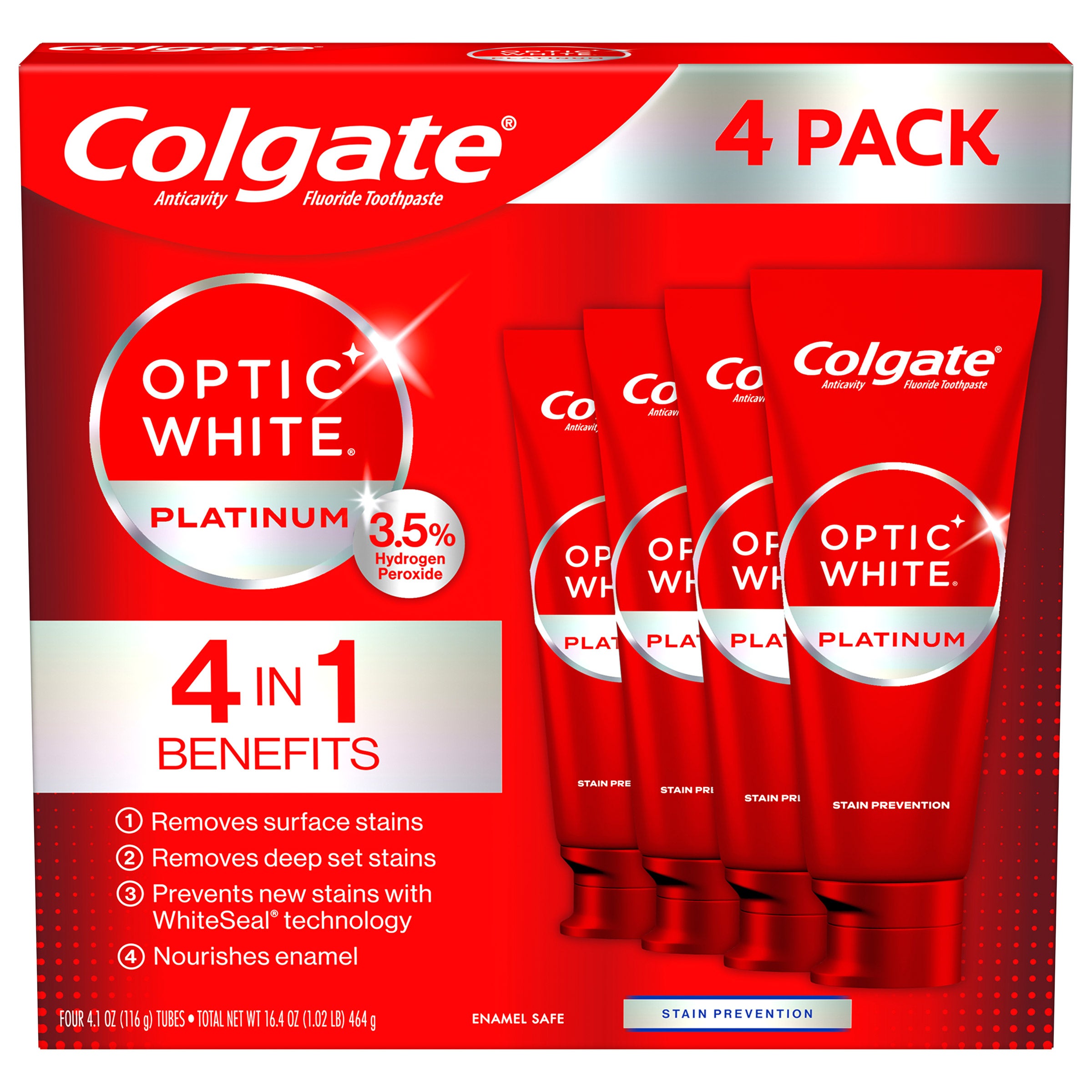 Colgate Optic White Platinum Toothpaste
