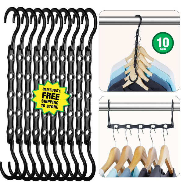 Space Saver Hangers - ONLY $4.99 After Rebate*!
