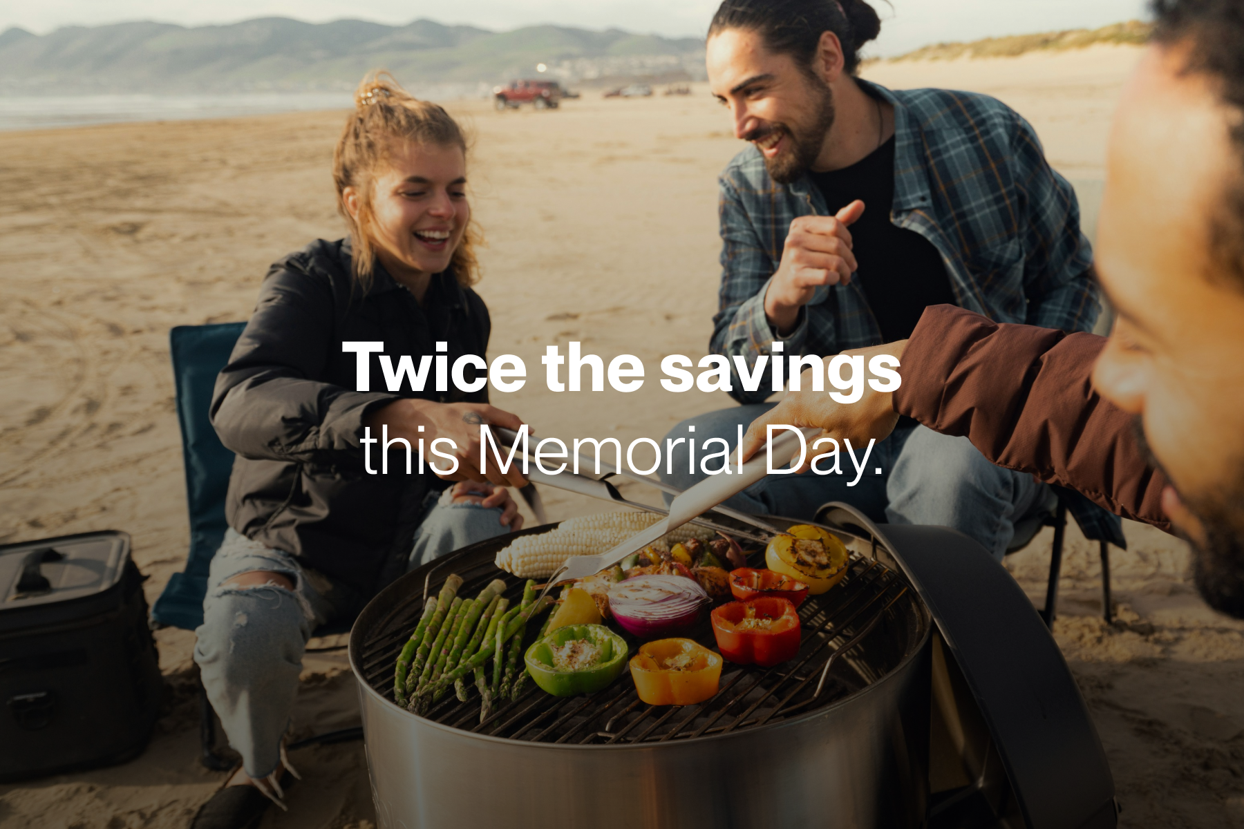 Twice the savings this Memorial Day.