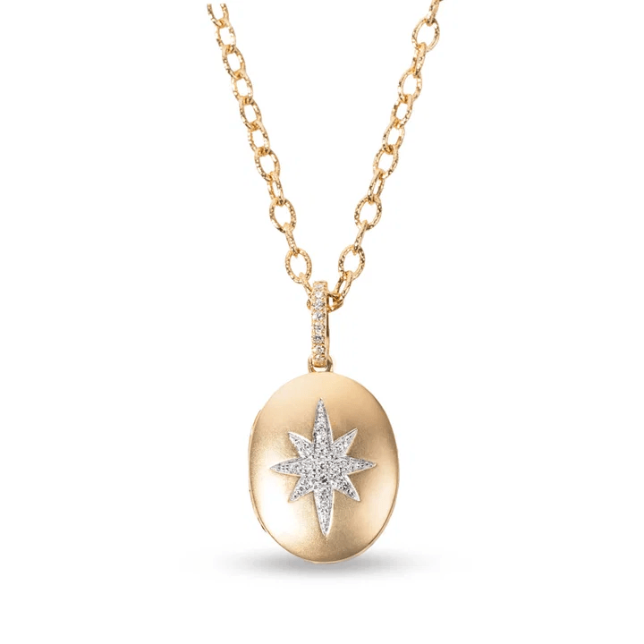 Diamond Starburst necklace