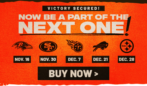 Victory Secured! Now Be a Part of the Next One: Buy Now >