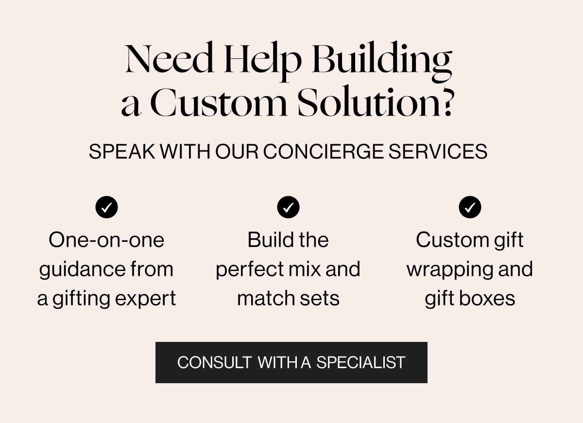 Need Help Building a Custom Solution? CONSULT WITH A SPECIALIST