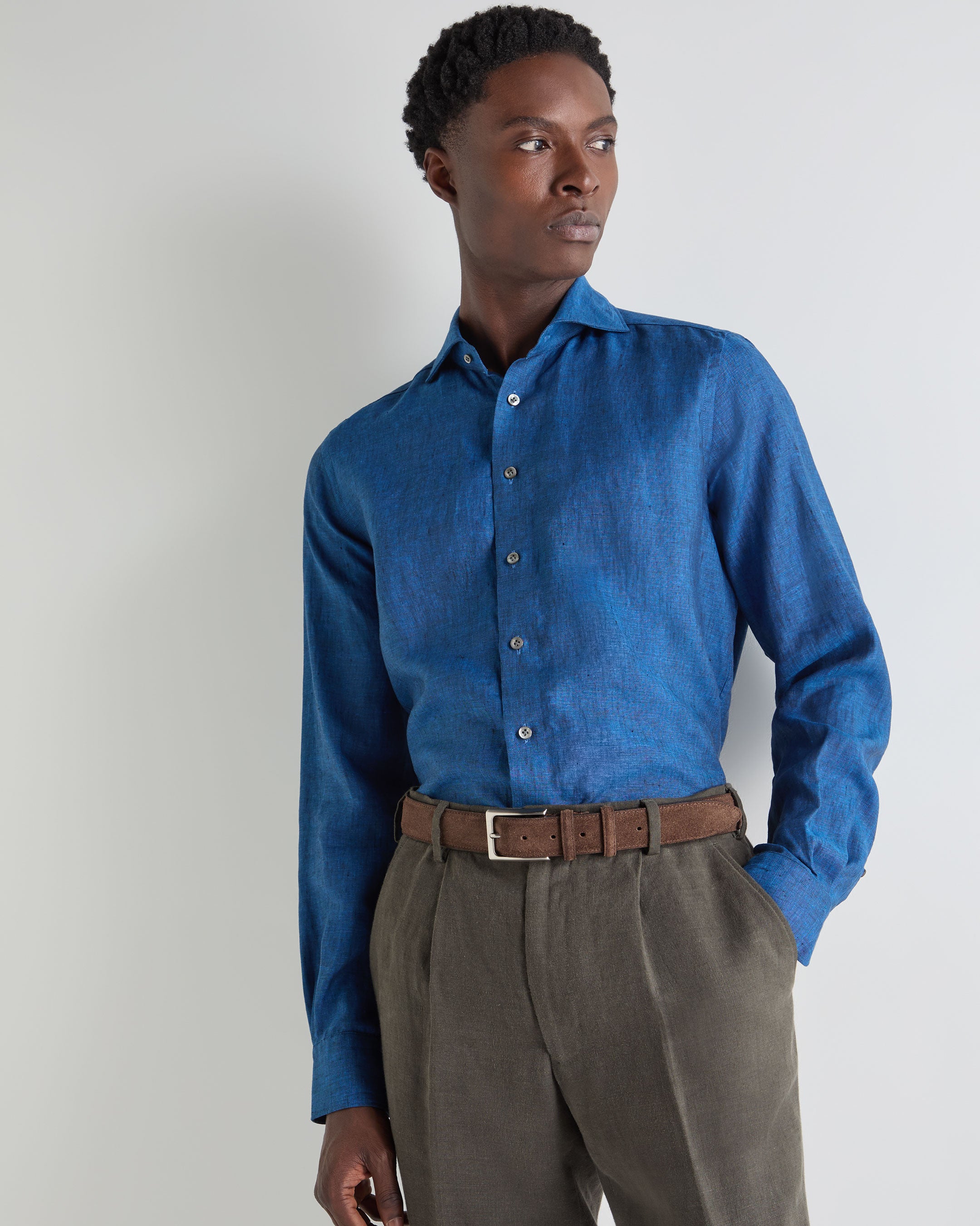 Men's Cannes Linen Shirt