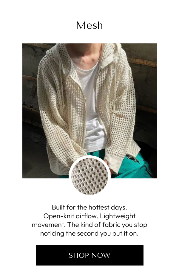 Summer starts with the right fabric. 