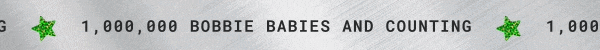 1,000,000 bobbie babies and counting