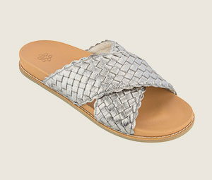Penelope Sandal in Pyrite Woven
