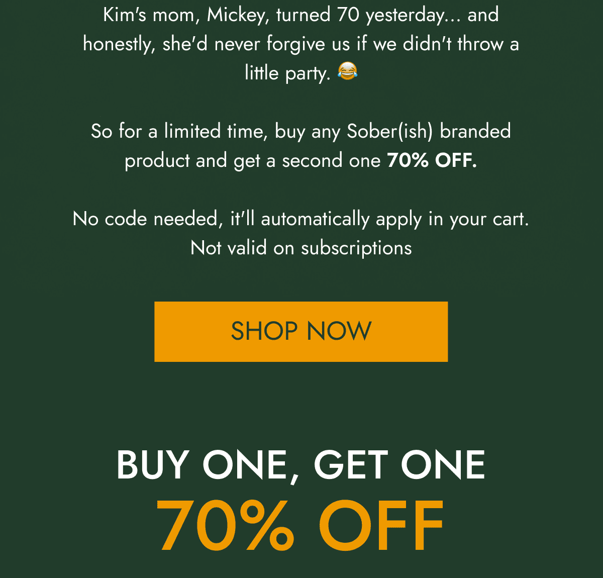 Mickey’s Birthday Deal
