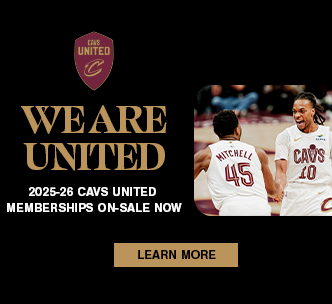 Cavs United memberships on sale now. Click to learn more.