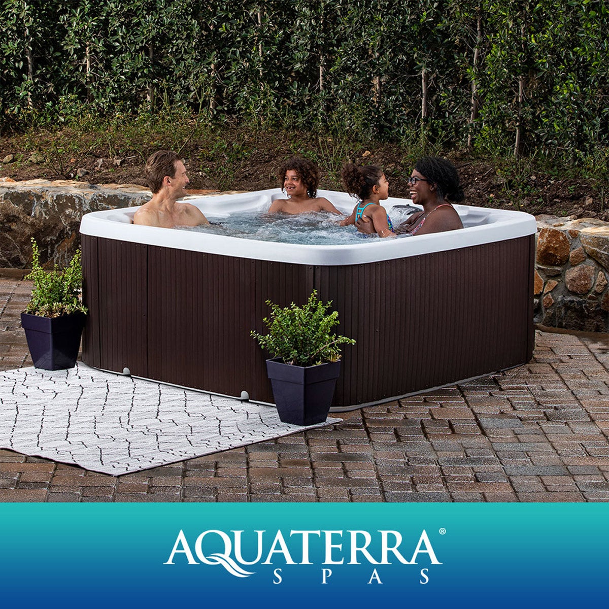 Aquaterra Spas Montecito 45-Jet, 6-Person Rotomolded Spa