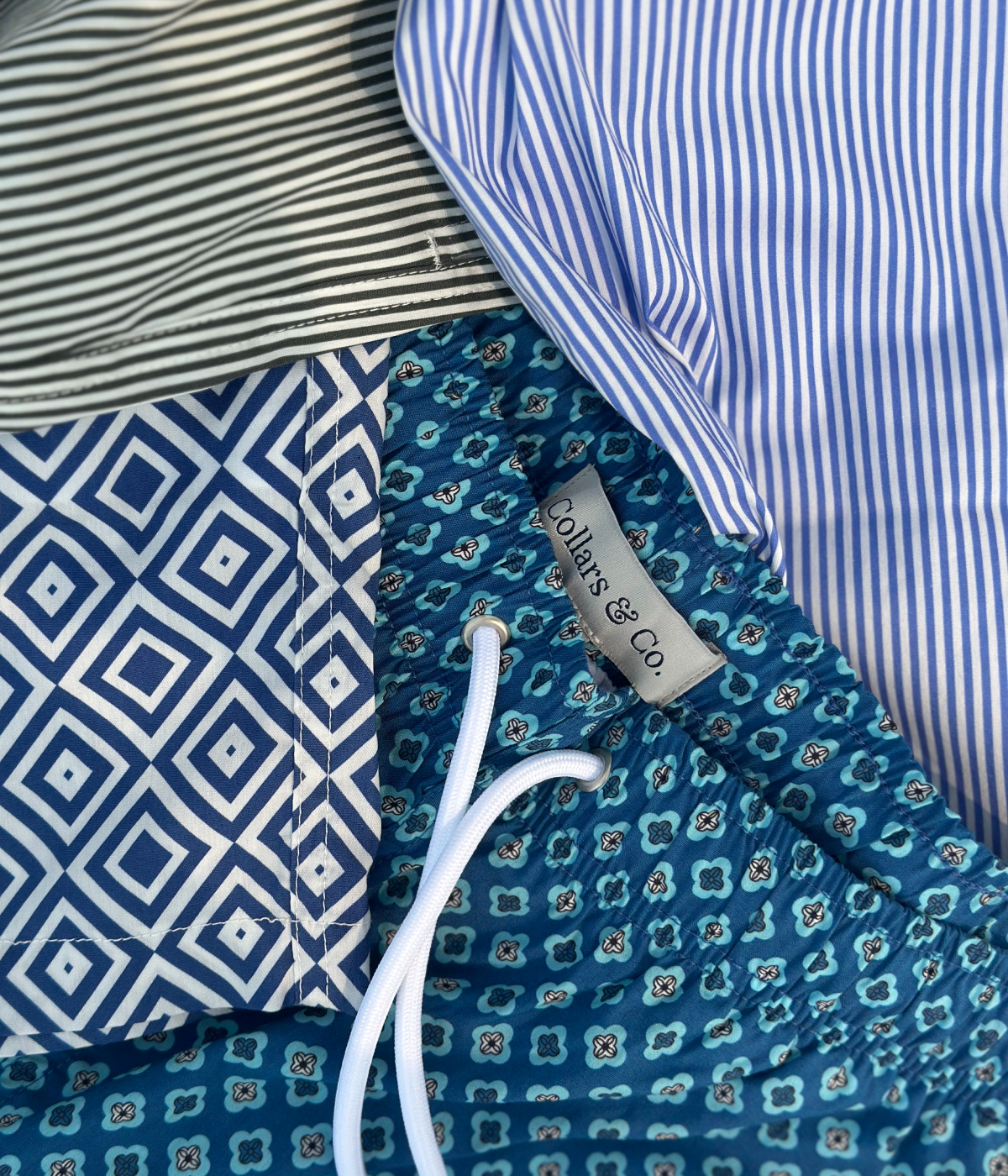 Riviera Swim Trunks Collection
