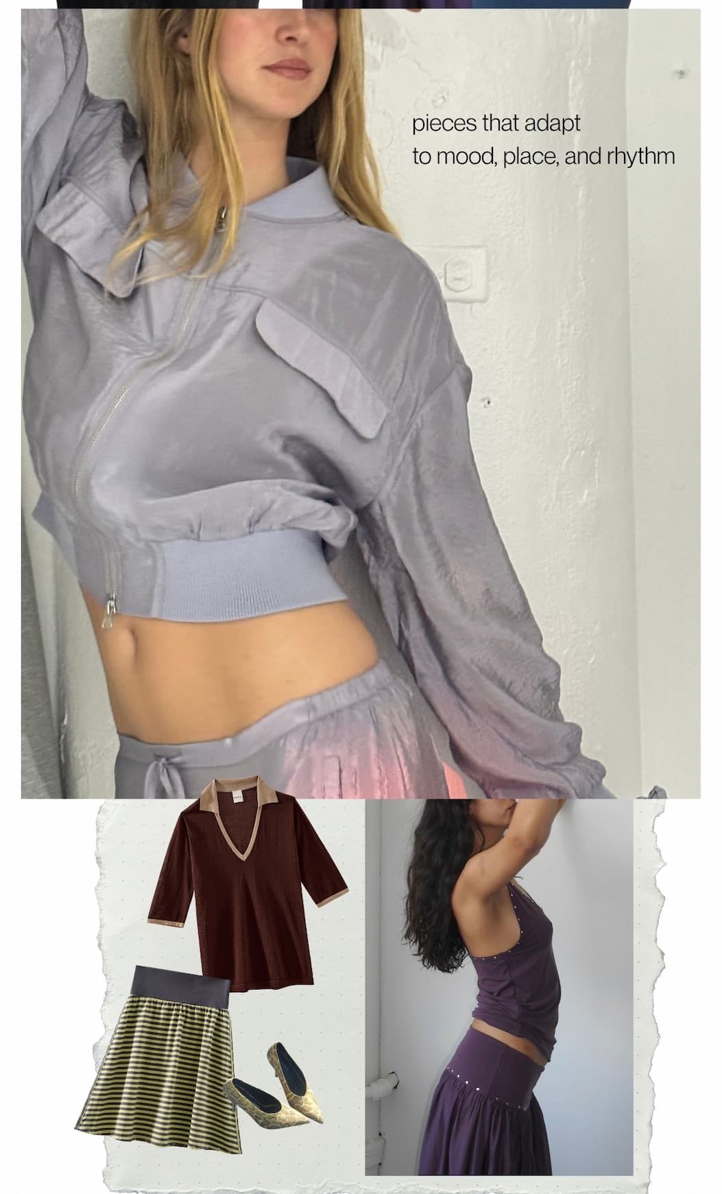 pieces that adapt&nbsp; to mood, place, and rhythm