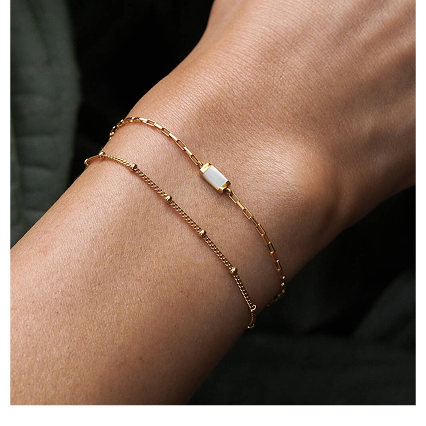 Dana Gold Satellite Chain Bracelet