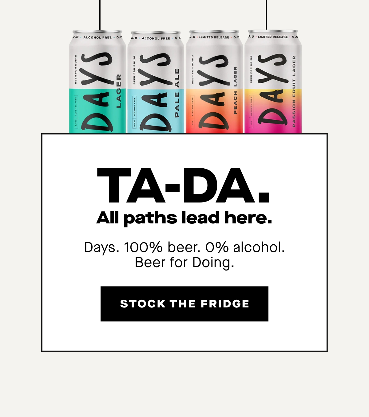 Stock the fridge