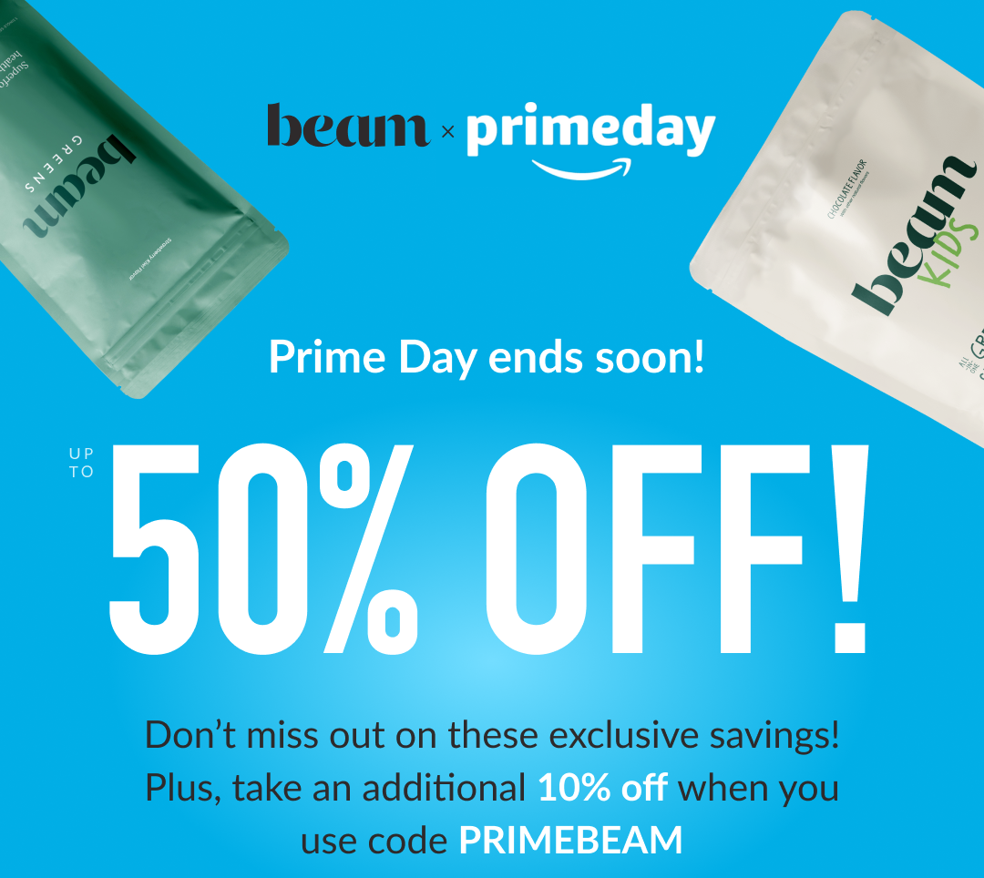 Prime Day ends soon! 50% OFF! Don’t miss out on these exclusive savings! Plus, take an additional 10% off when you use code PRIMEBEAM