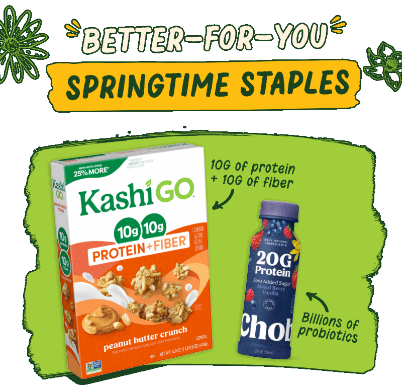 Better-For-You Springtime Staples