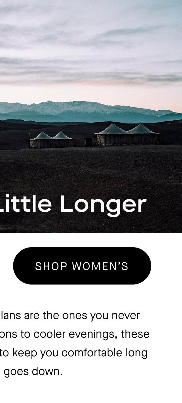 Button: Shop Women's linking to Women's Summer Packing List
