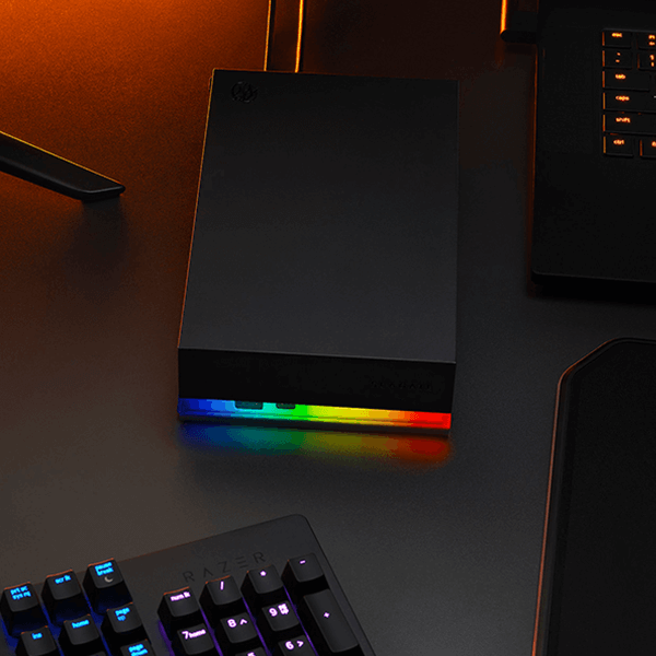 Product shot of the FireCuda Gaming HDD