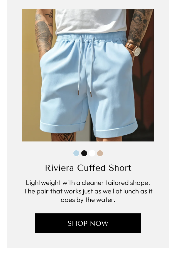 Shorts worth living in. 