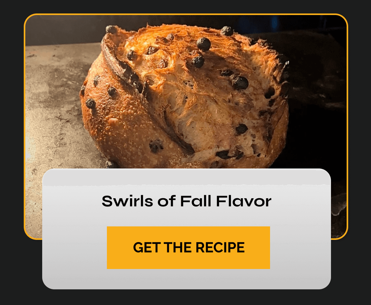 Swirls of Fall Flavor CTA: GET THE RECIPE