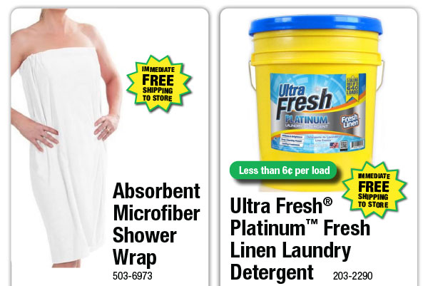 Absorbent Microfiber Shower Wrap - ONLY $6.99 After Rebate*!