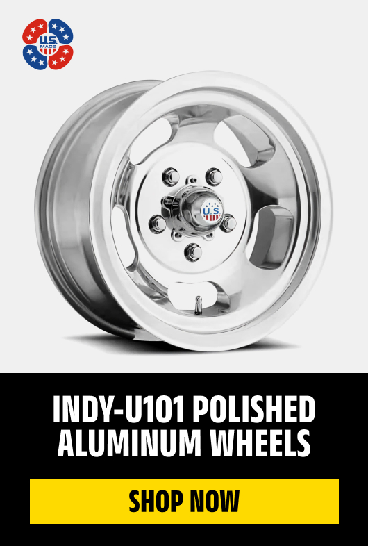 Indy-U101 Polished Aluminum Wheels
