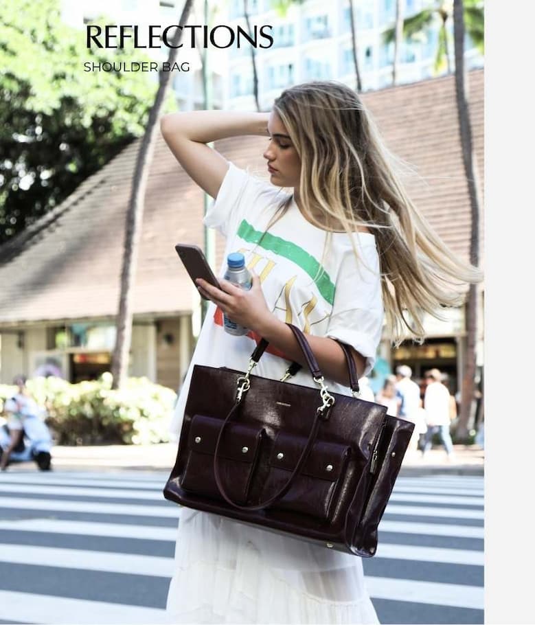Reflections Shoulder Bag - Black