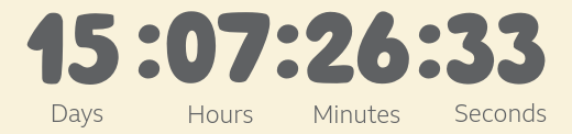 Countdown to release!