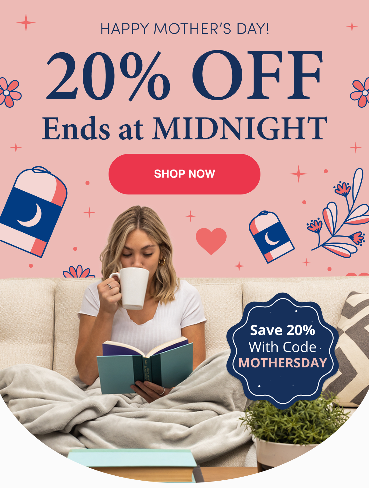 20% OFF ends at midnight!