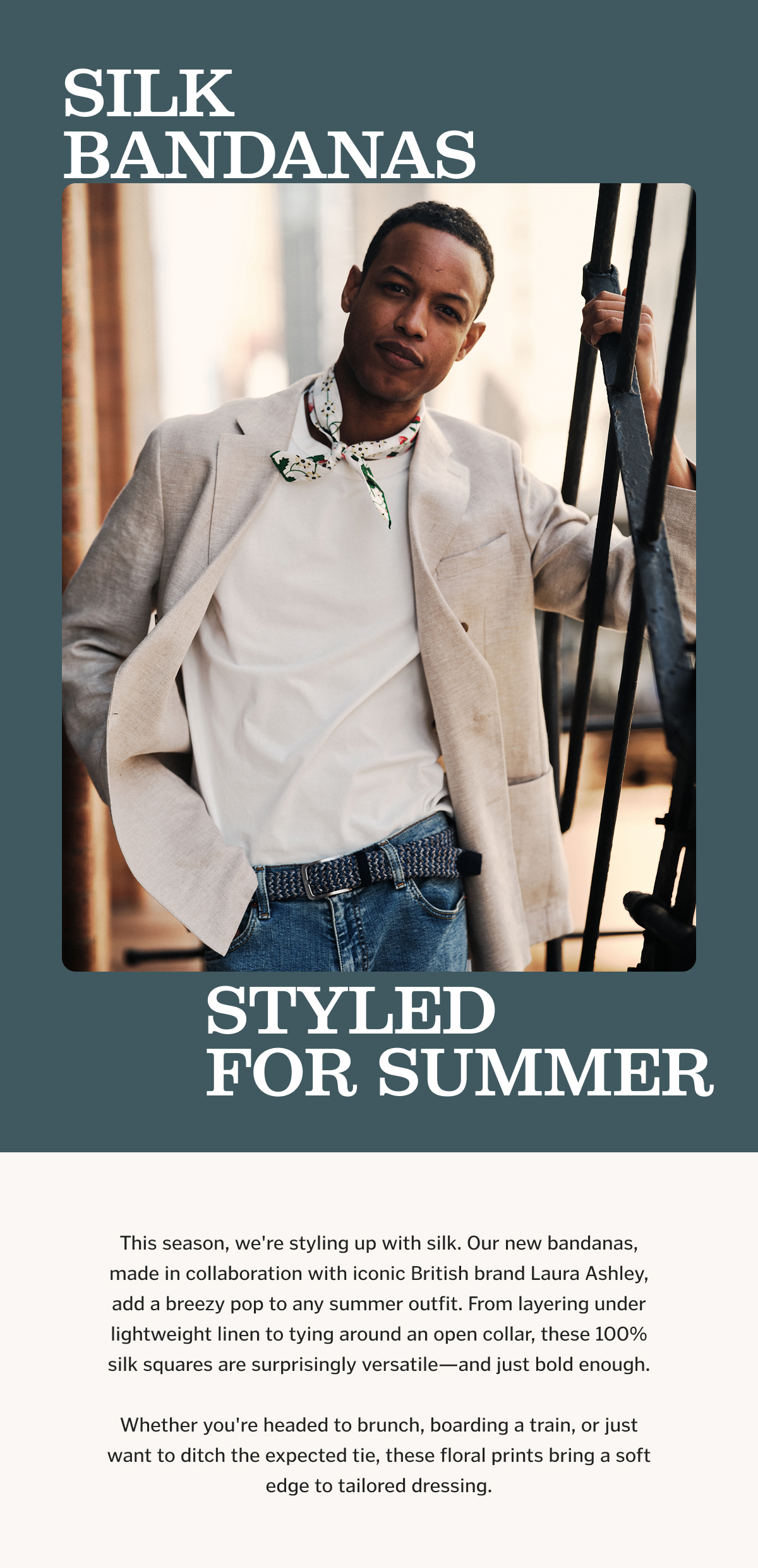 Silk Bandanas, Styled for Summer