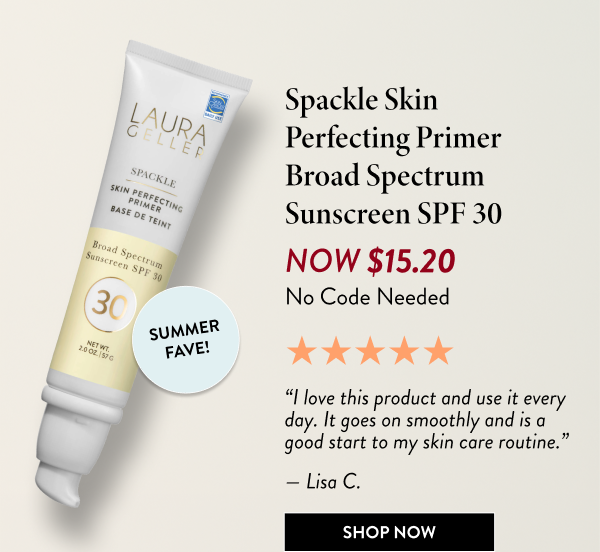 Spackle Skin Perfecting Primer Broad Spectrum Sunscreen SPF 30 | Shop Now