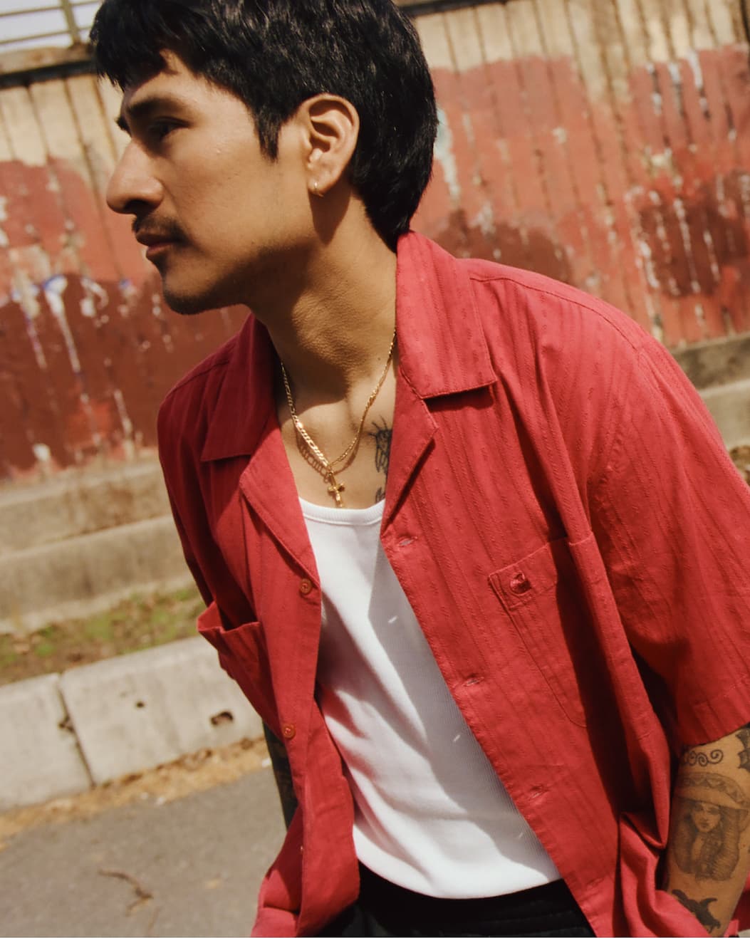 Carhartt WIP Short Sleeve Gareth Shirt | Oxide Red