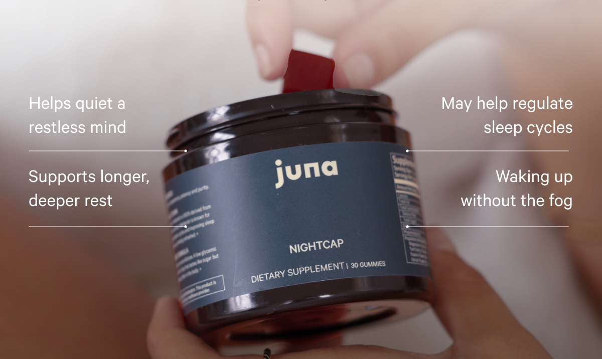 Helps quiet a restless mind Supports longer, deeper rest May help regulate sleep cycles Waking up without the fog