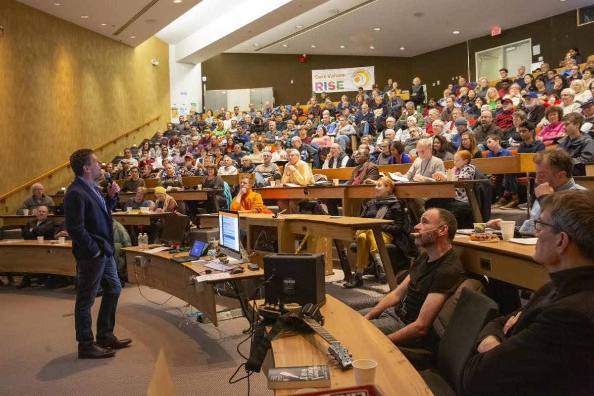 Science on Saturday audience listens to lecture