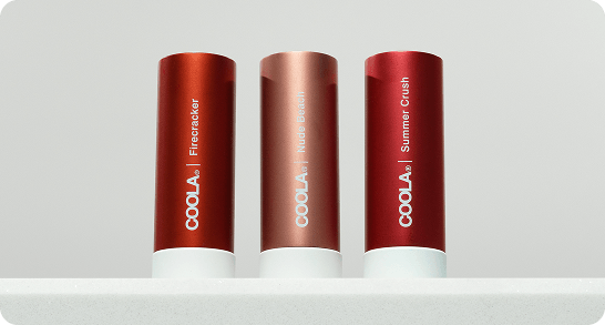 Explore the Liplux Trio for a set of lip balms in summer-ready tints.