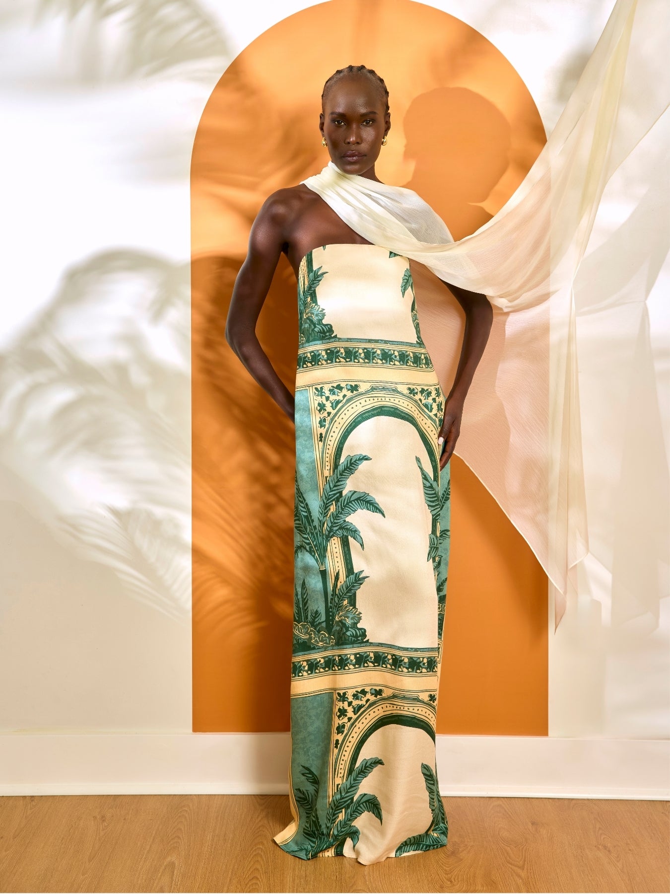 Image of Tubi Ben FSC® Certified Viscose Dress - Viva Olive