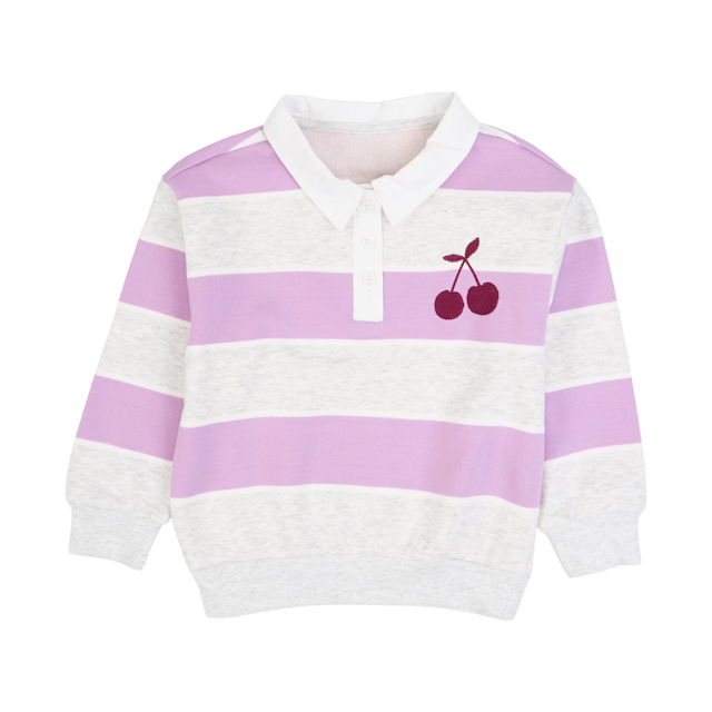 Little Kids' Fleece Rugby Polo Top