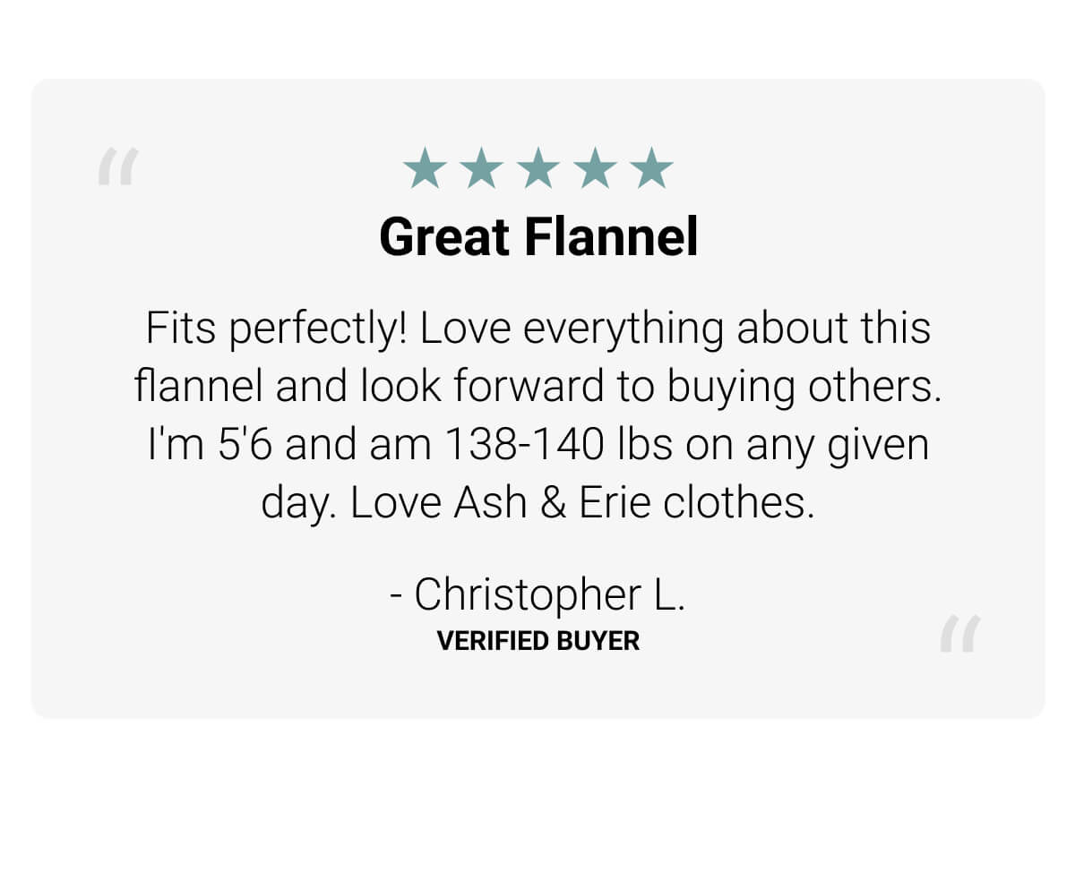 "Great Flannel"