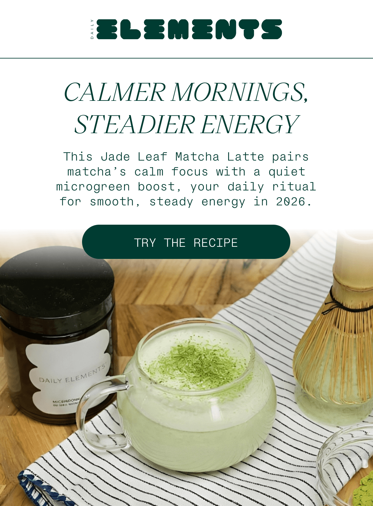 Calmer Mornings, Steadier Energy