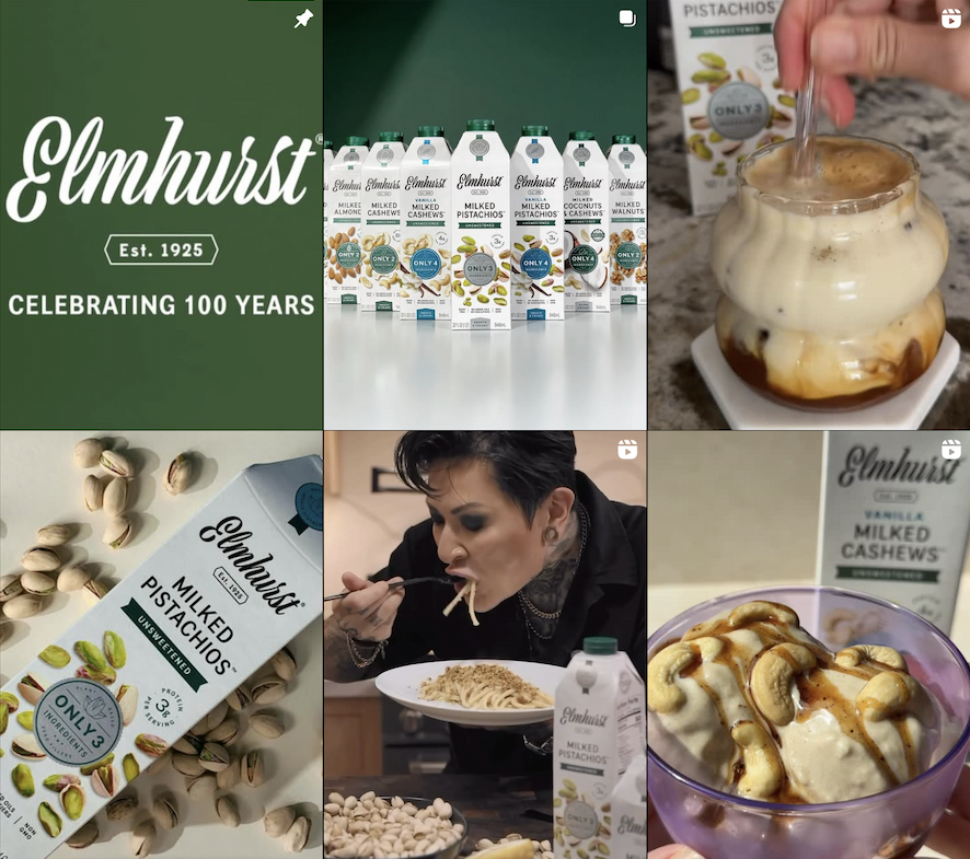 Go to Elmhurst Instagram