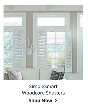 SimpleSmart Woodcore Shutters | Shop Now >