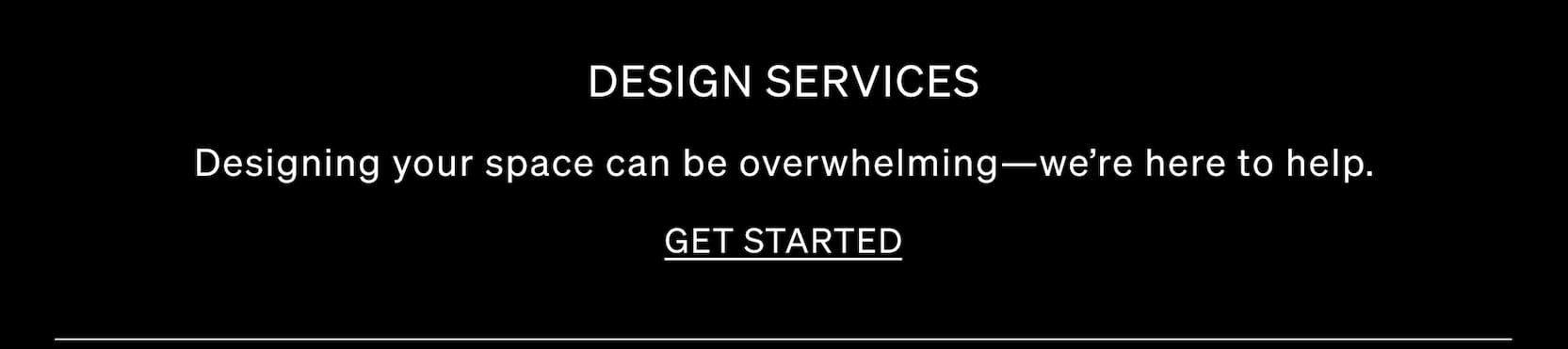 Get Complimentary Design Services